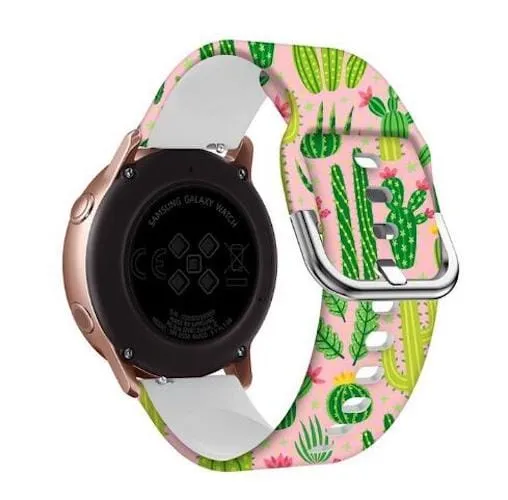 Silicone Pattern Watch Straps compatible with the Fitbit Sense 2