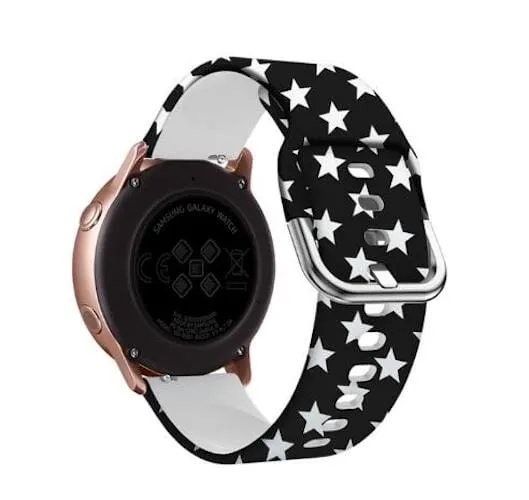 Silicone Pattern Watch Straps compatible with the Huawei Watch GT3 46mm