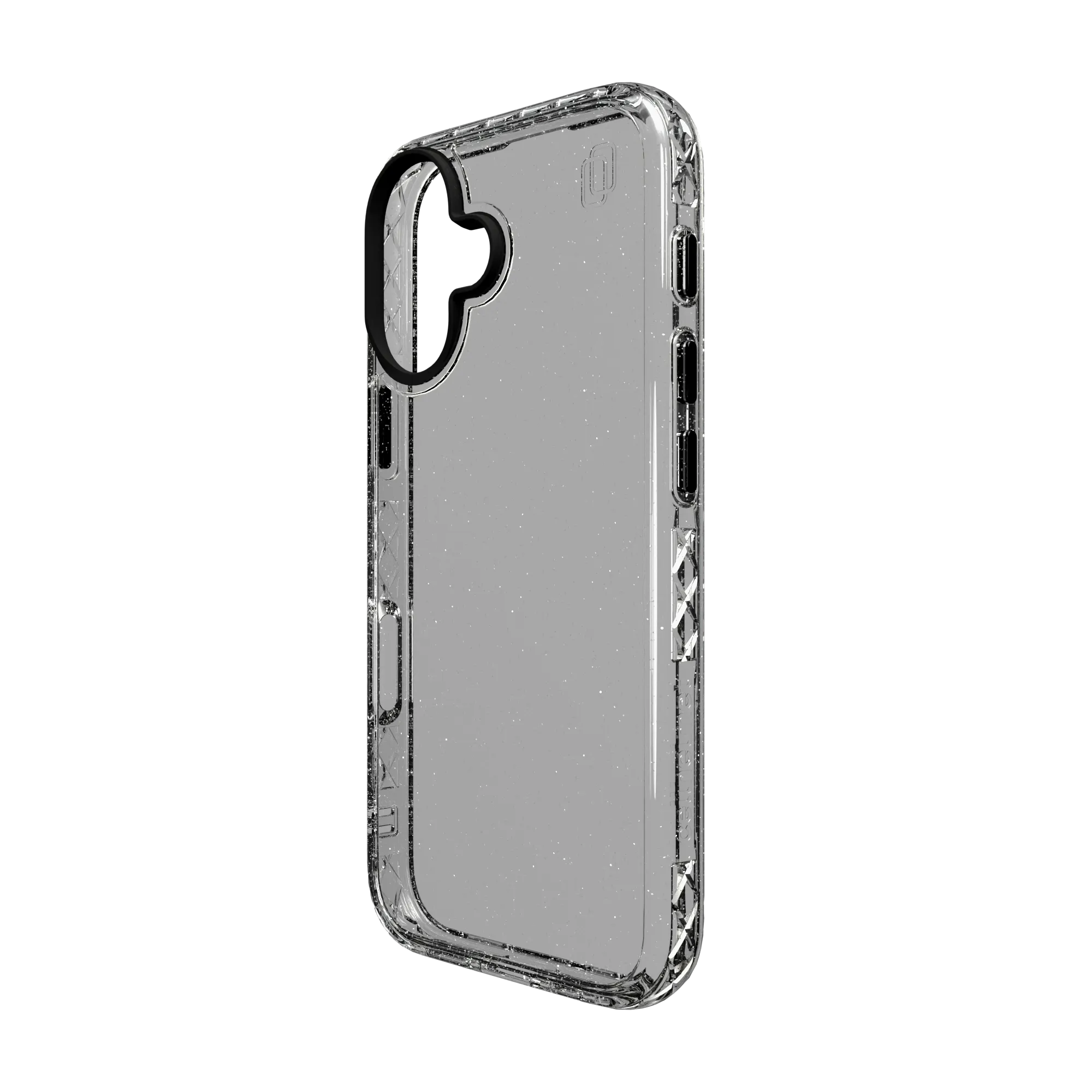 Slim TPU Case for Apple iPhone 16 | Crystal Clear Sparkle | Altitude Series