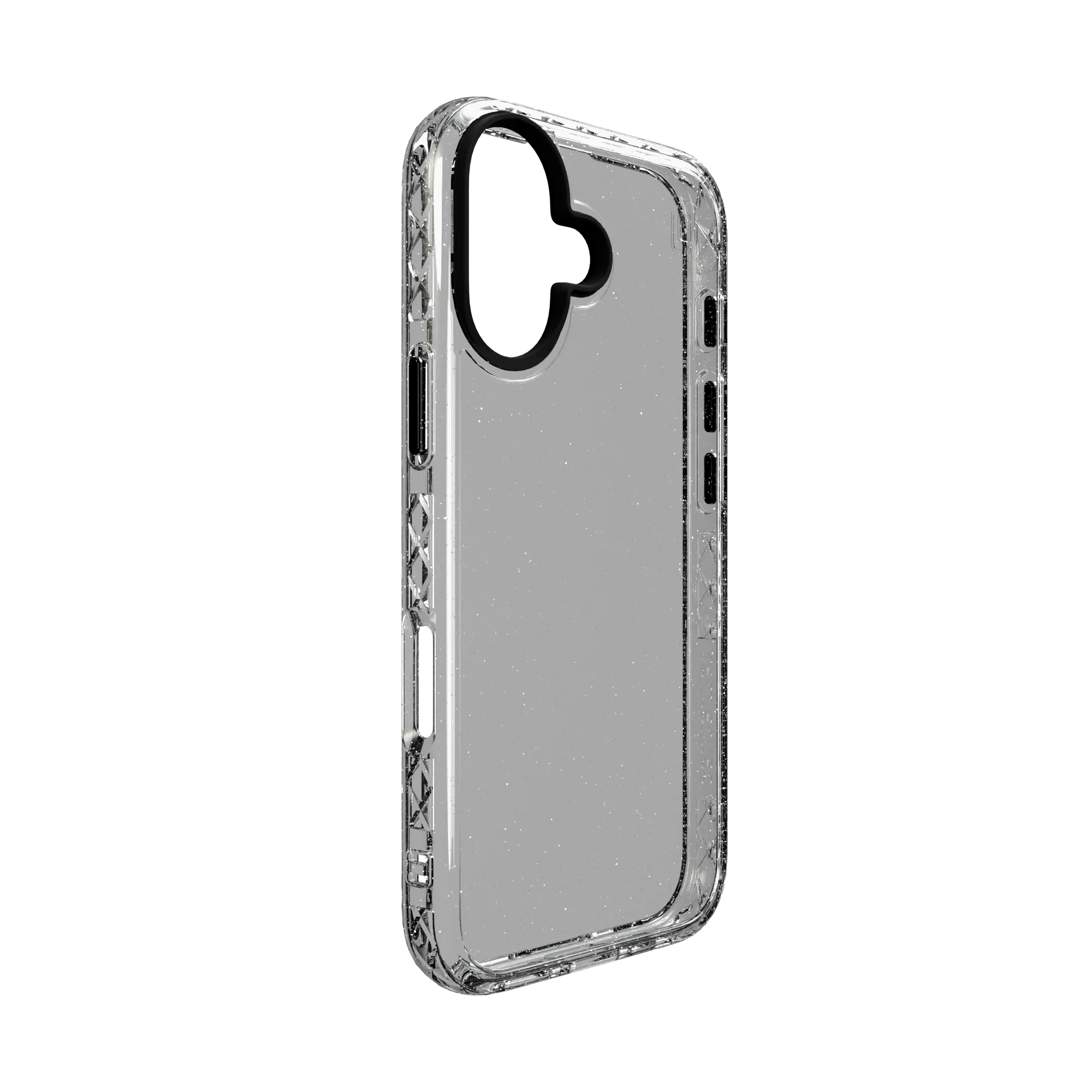 Slim TPU Case for Apple iPhone 16 | Crystal Clear Sparkle | Altitude Series