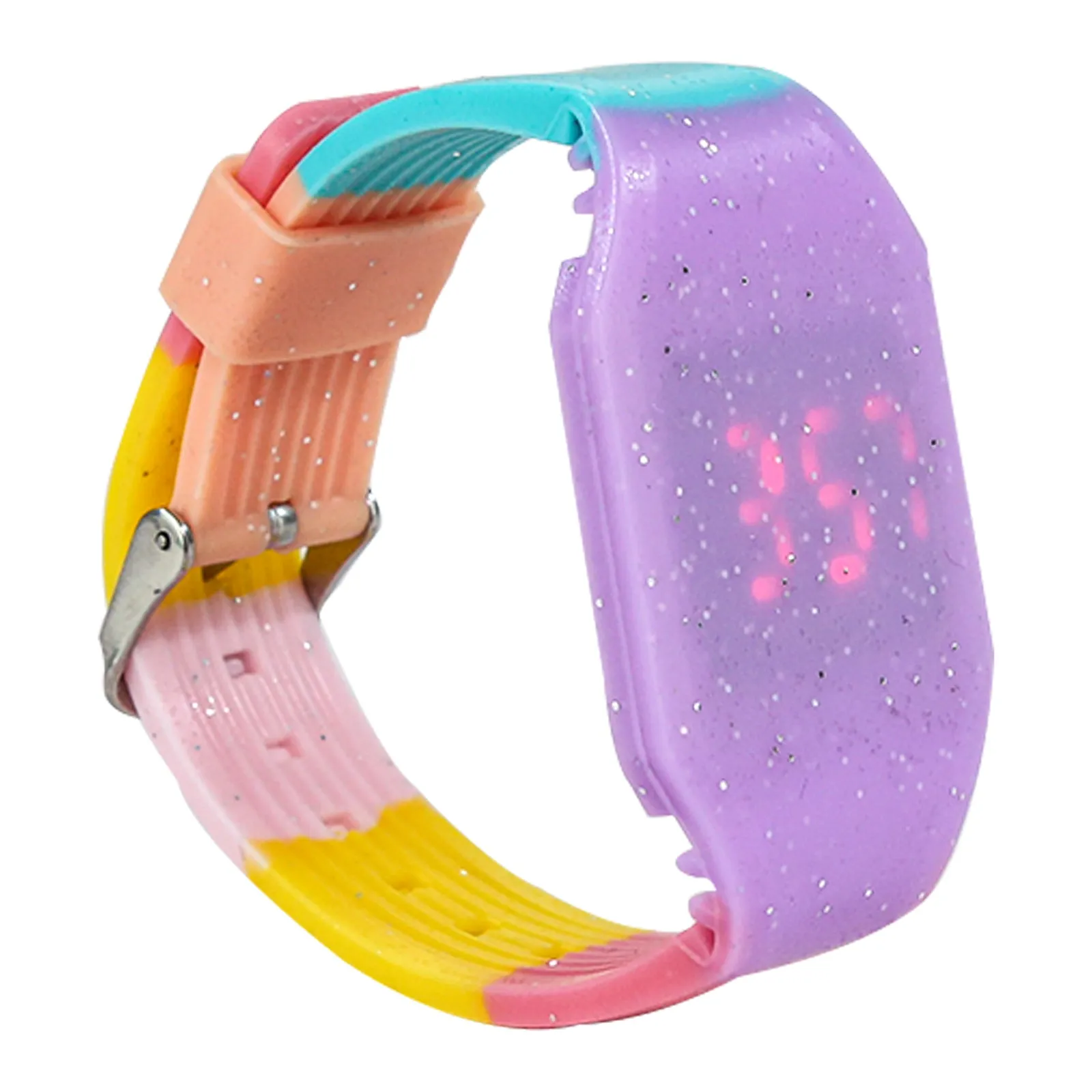 Smily Kiddos Fancy Digital watch- Purple