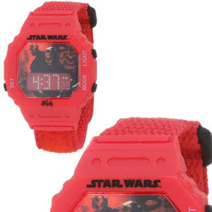 Star Wars Kids' Darth Maul Digital Wrap Strap Watch