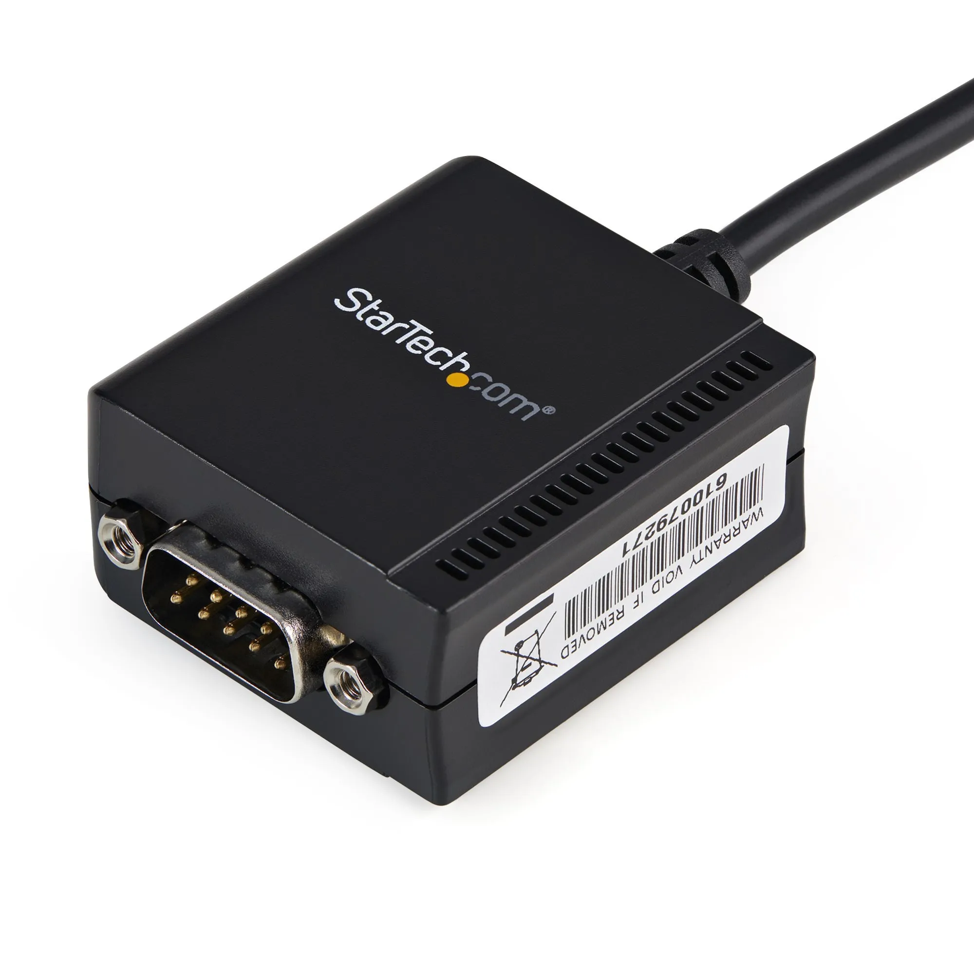 Startech.Com Usb To Serial Adapter - 1 Port - Usb Powered - Ftdi Usb Uart Chip - Db9 (9-Pin) - Usb To Rs232 Adapter (Icu