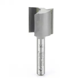 Straight Plunge Metric Router Bit | 2 Flute | 18mm Dia x 3⁄4mm x 1⁄4" Shank | 45256 | 738685452561