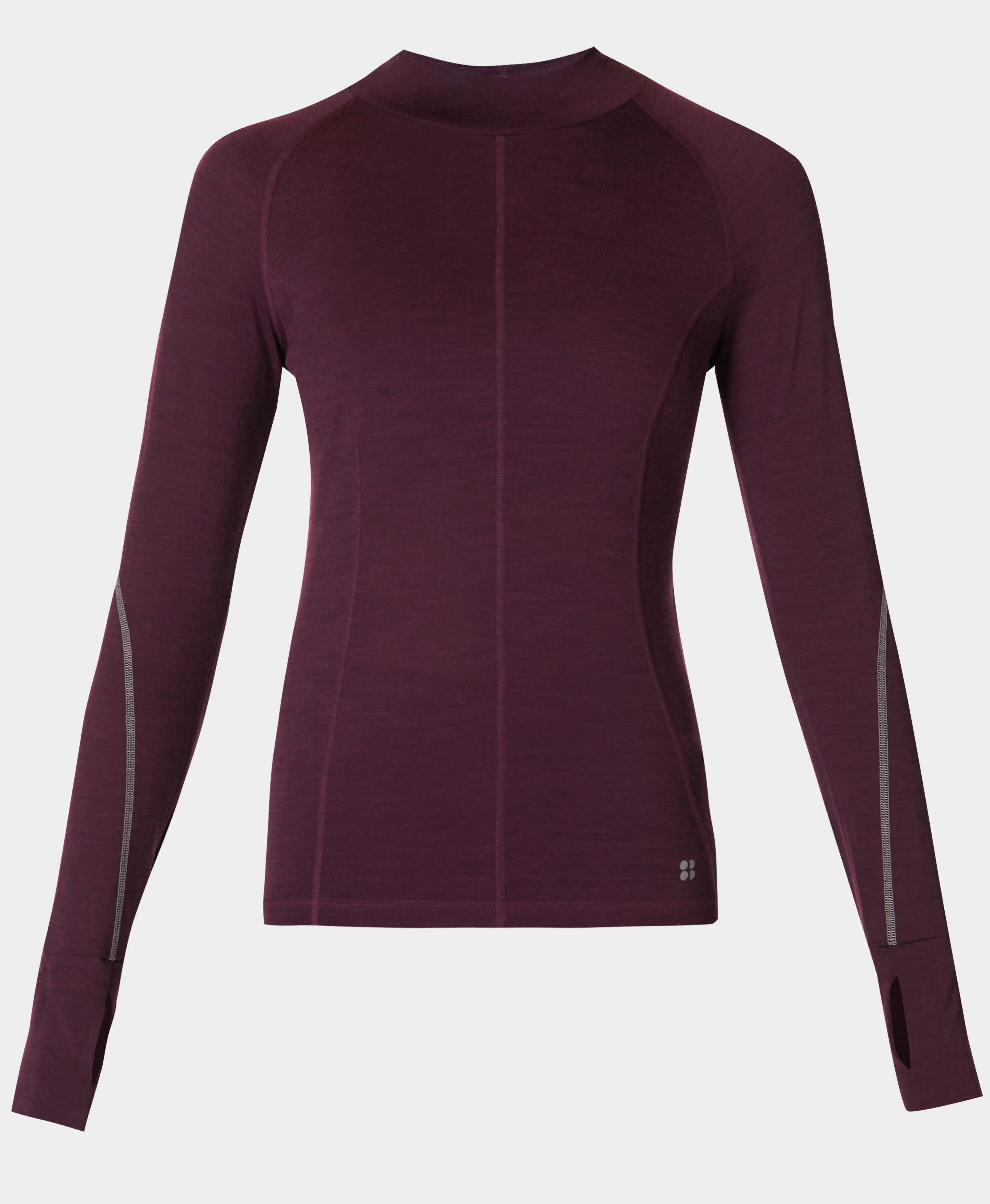 Streamline Merino Long Sleeve Sb9873 Midnight-Cherry-Purp