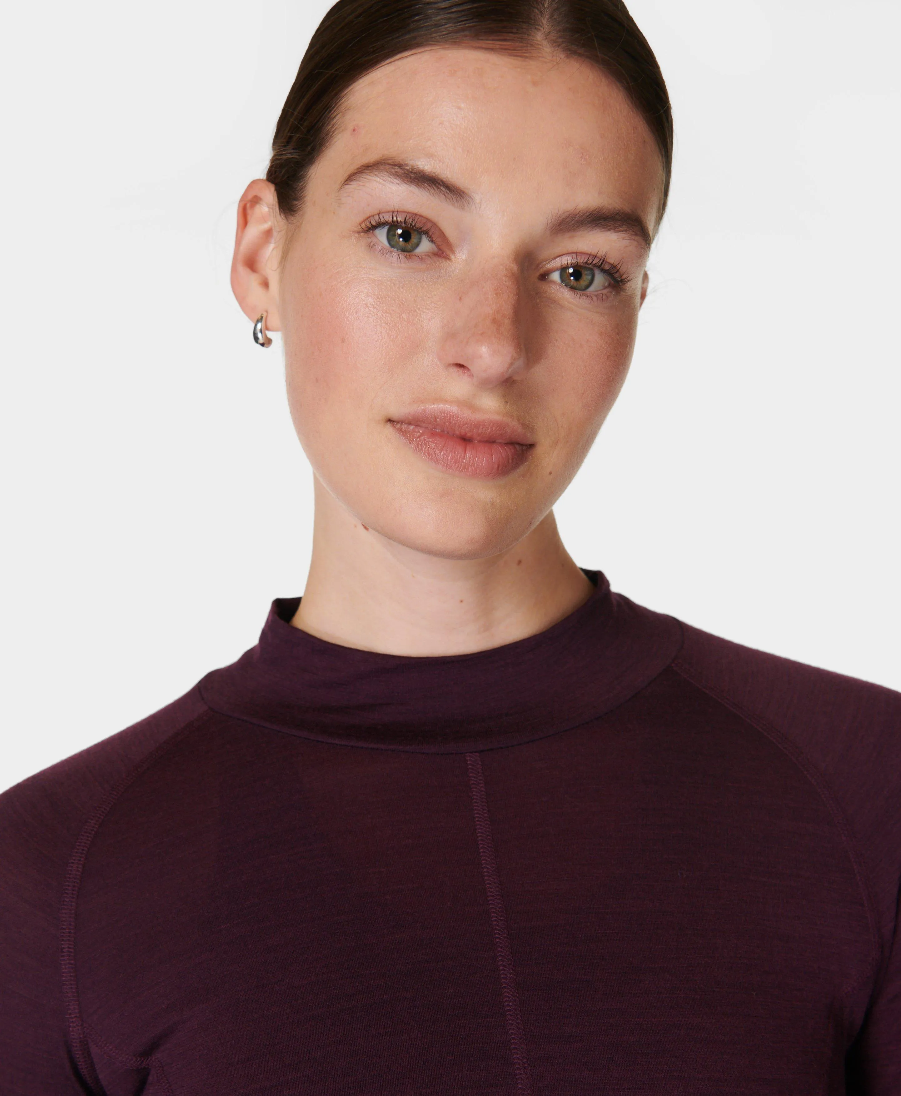 Streamline Merino Long Sleeve Sb9873 Midnight-Cherry-Purp