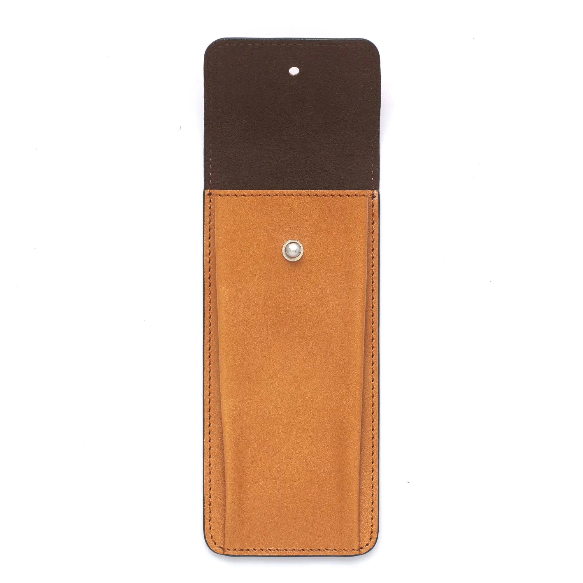 Tan Genuine Leather Watch Case | Bryant Park