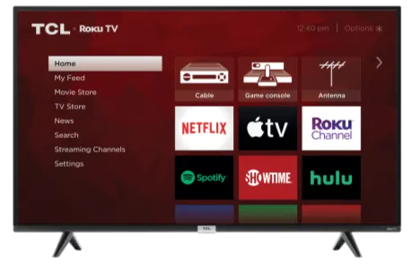 TCL 43" Class 4-Series 4K UHD HDR Roku Smart TV (43S435)