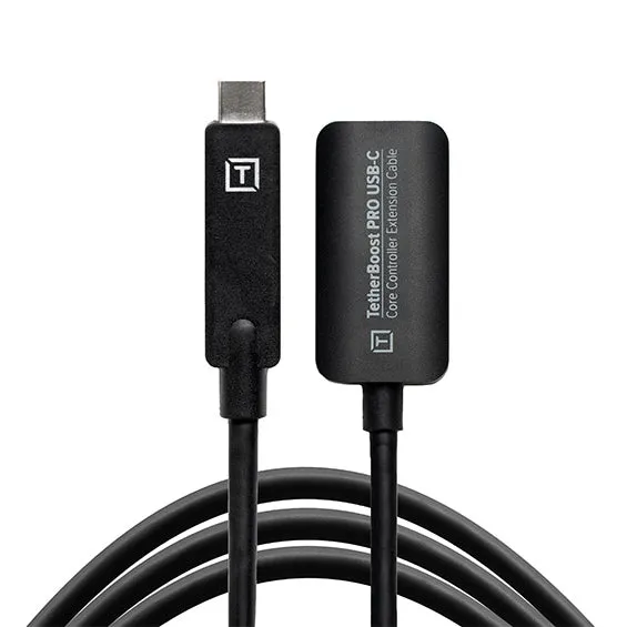 TetherTools USB-C Core Controller Extension Cable (5m) Black Cable