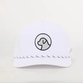 The Watch Dog Golf Hat | White