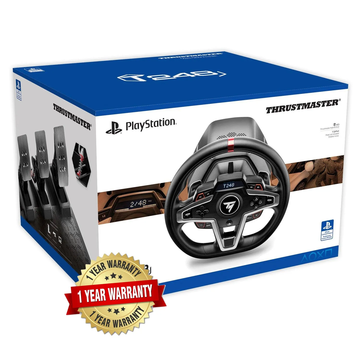 Thrustmaster T248 Racing Wheel (PS5/PS4/PC)