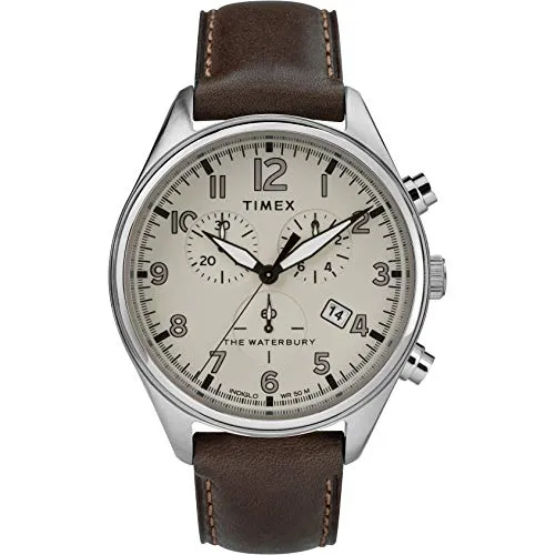 Timex Men's Waterbury 42mm Quartz Watch TW2R88200VQ