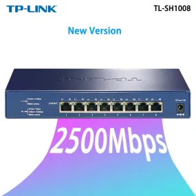 Tp-link network switch 2.5g switch ethernet 8-port 2500mbps 2.5gbps switch RJ45 switch TL-SH1008  Plug and play