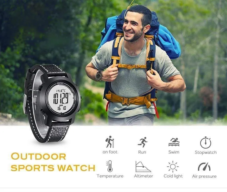 Travel Compass Sports Watch