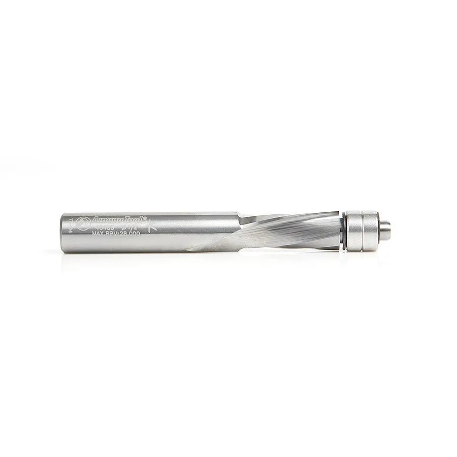 UltraTrim Spiral Router Bit | 1⁄2 Dia x 1 1⁄4 x 1⁄2" Shank | Down-Cut | 46400 | 738685094006