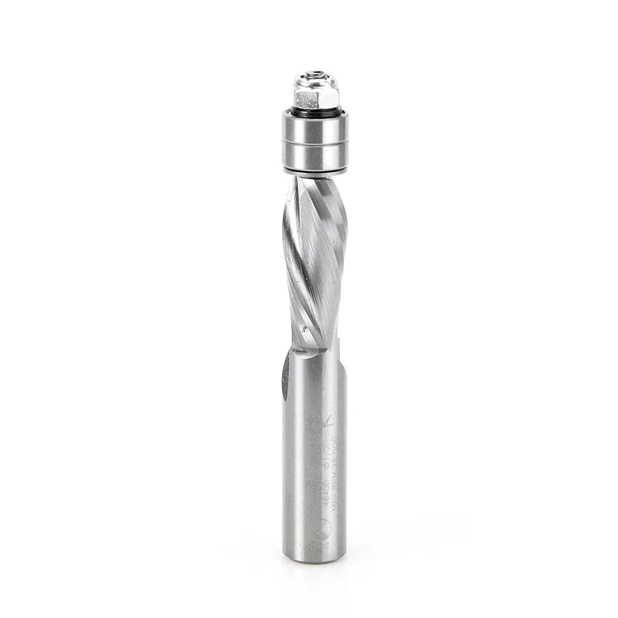 UltraTrim Spiral Router Bit | 1⁄2 Dia x 1 1⁄4 x 1⁄2" Shank | Down-Cut | 46400 | 738685094006