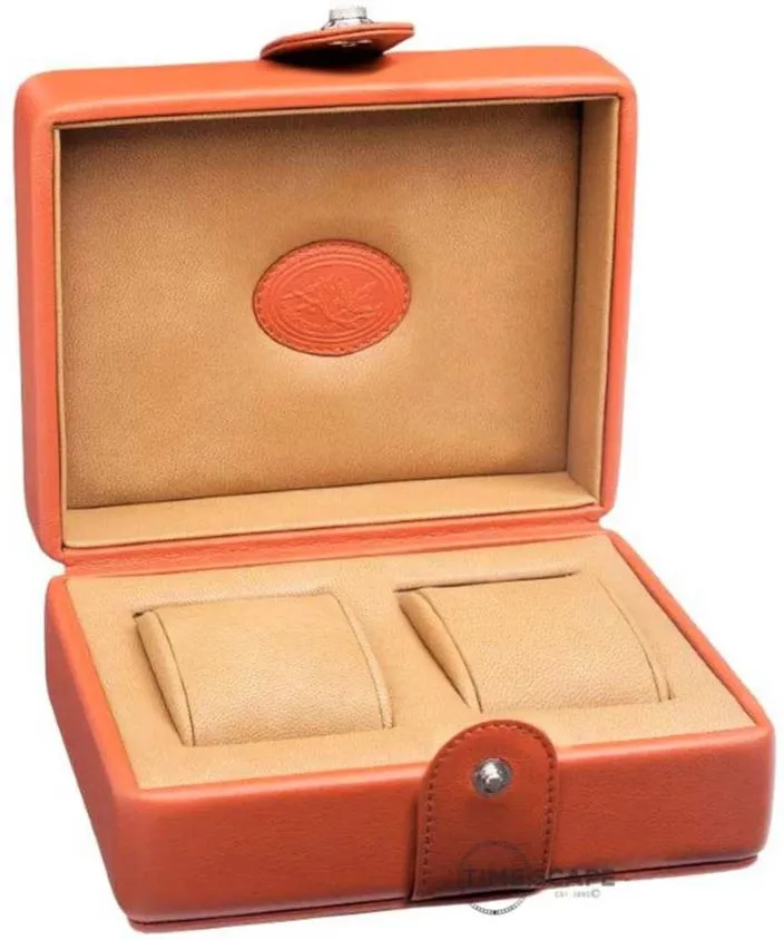 UNDERWOOD (LONDON) - Double Leather Watch Box | UN215/TAN