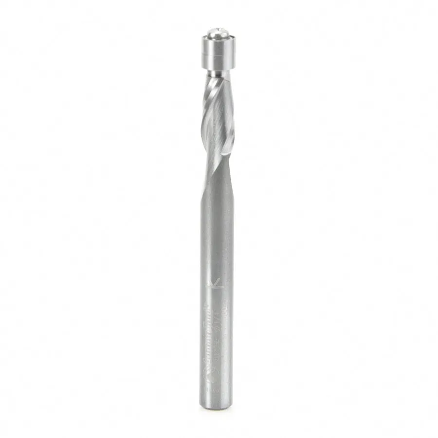 Up-Cut Aluminum Spiral Trim Router Bit | 1⁄4 Dia x 1⁄2 x 1⁄4" Shank | 51422 | 738685514221