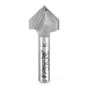 V Groove Router Bit | 90°x 5⁄8 Dia x 1⁄2 x 1⁄4" Shank | 45710 | 738685857106