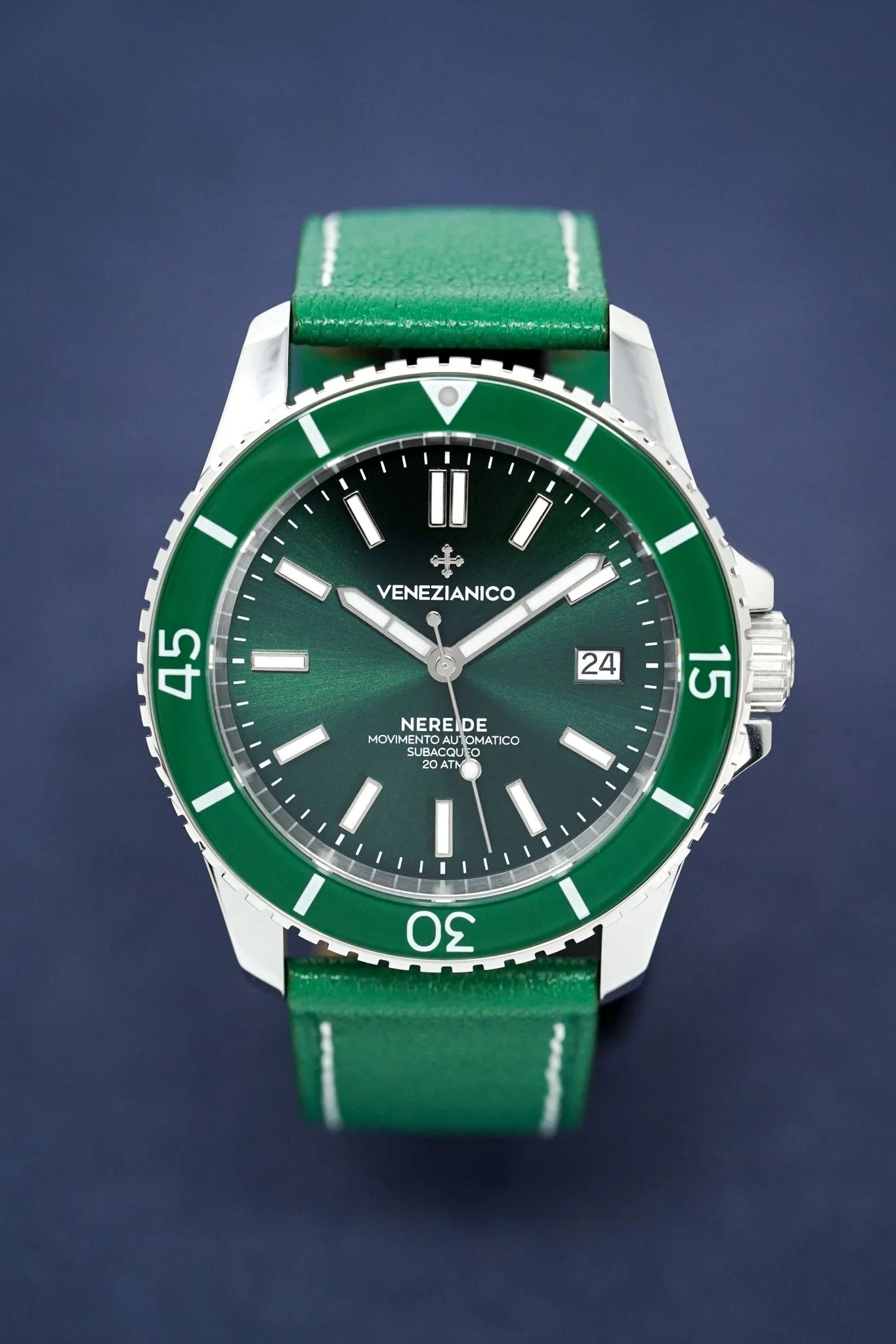 Venezianico Automatic Watch Nereide Green Leather 3321501