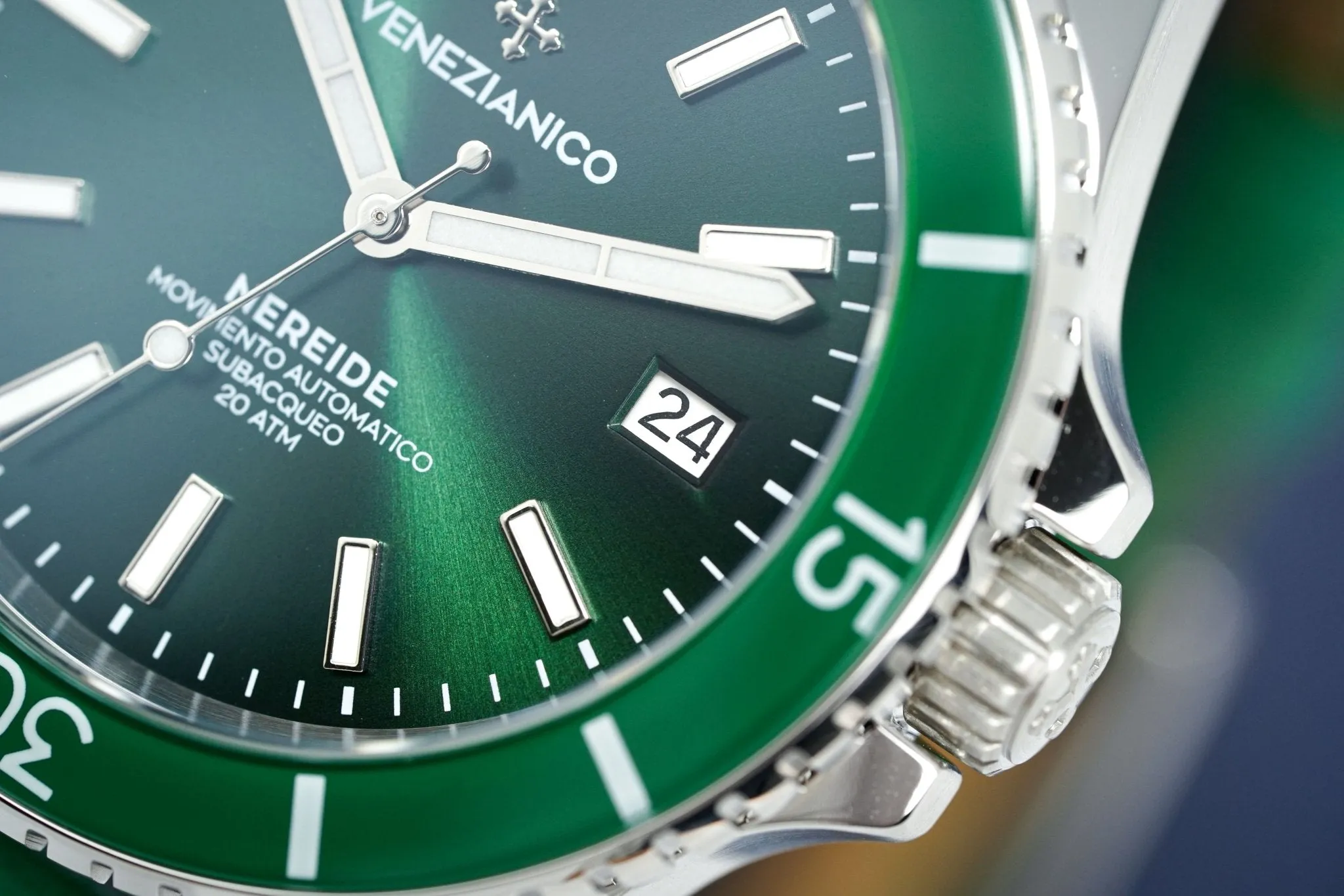 Venezianico Automatic Watch Nereide Green Leather 3321501