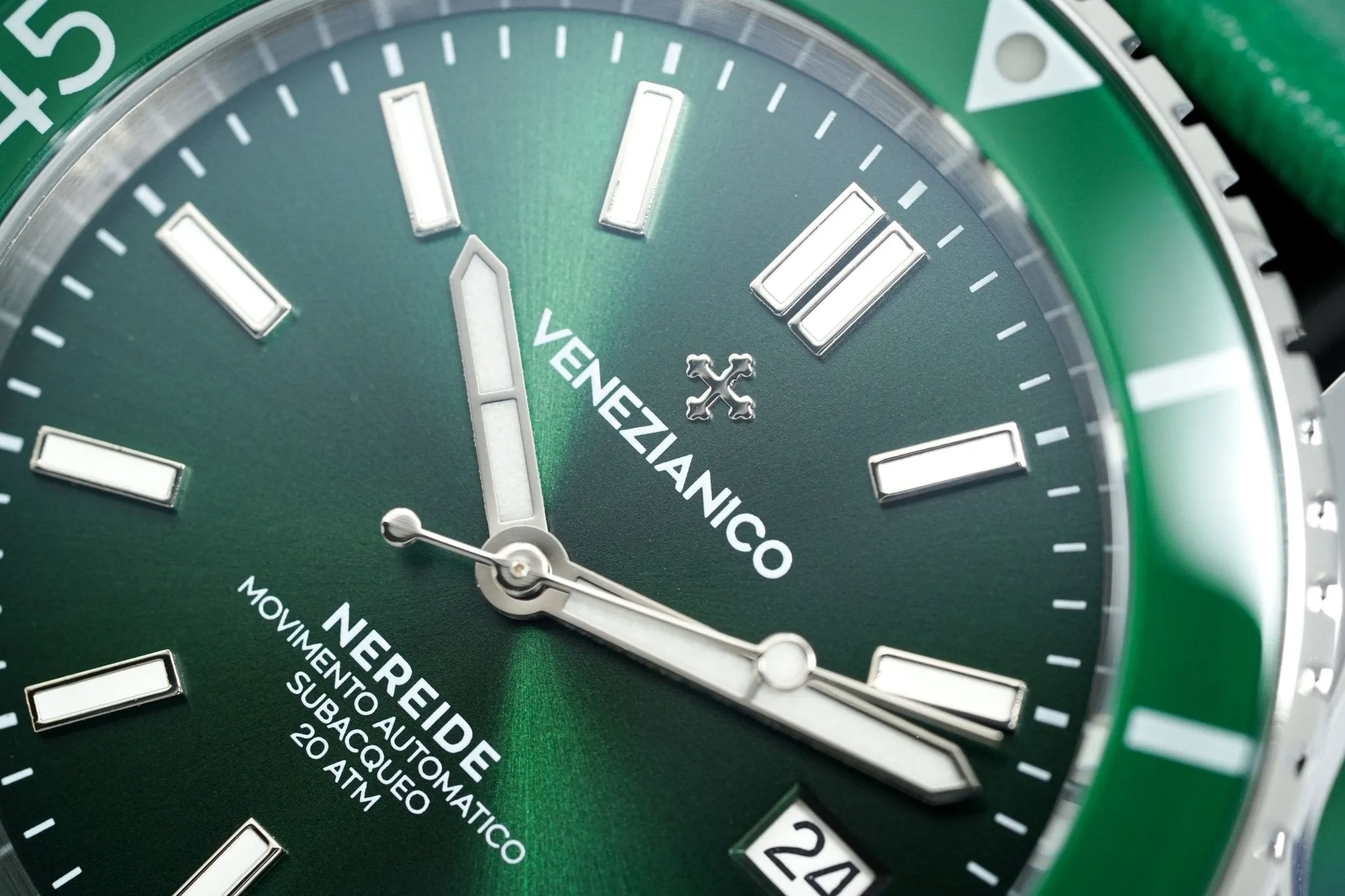 Venezianico Automatic Watch Nereide Green Leather 3321501