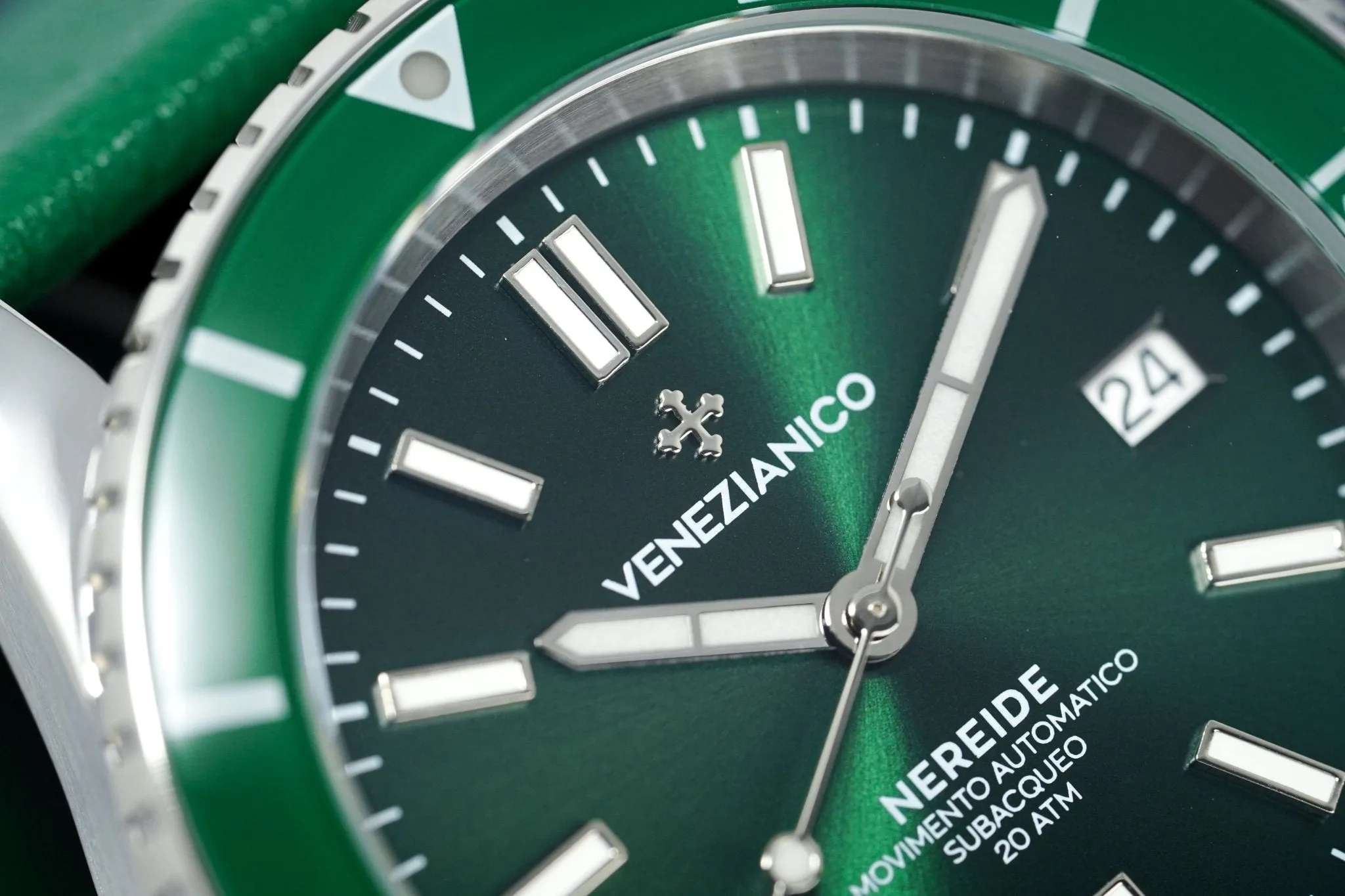 Venezianico Automatic Watch Nereide Green Leather 3321501