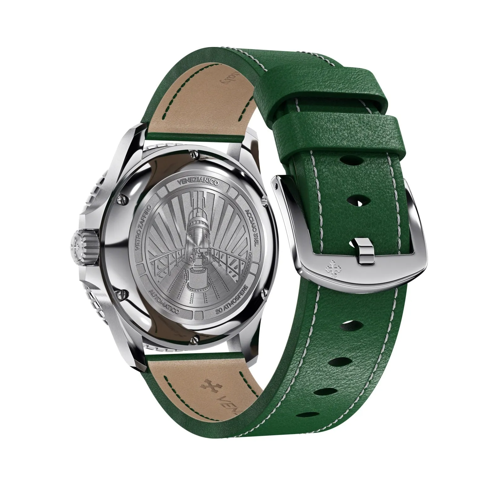 Venezianico Automatic Watch Nereide Green Leather 3321501