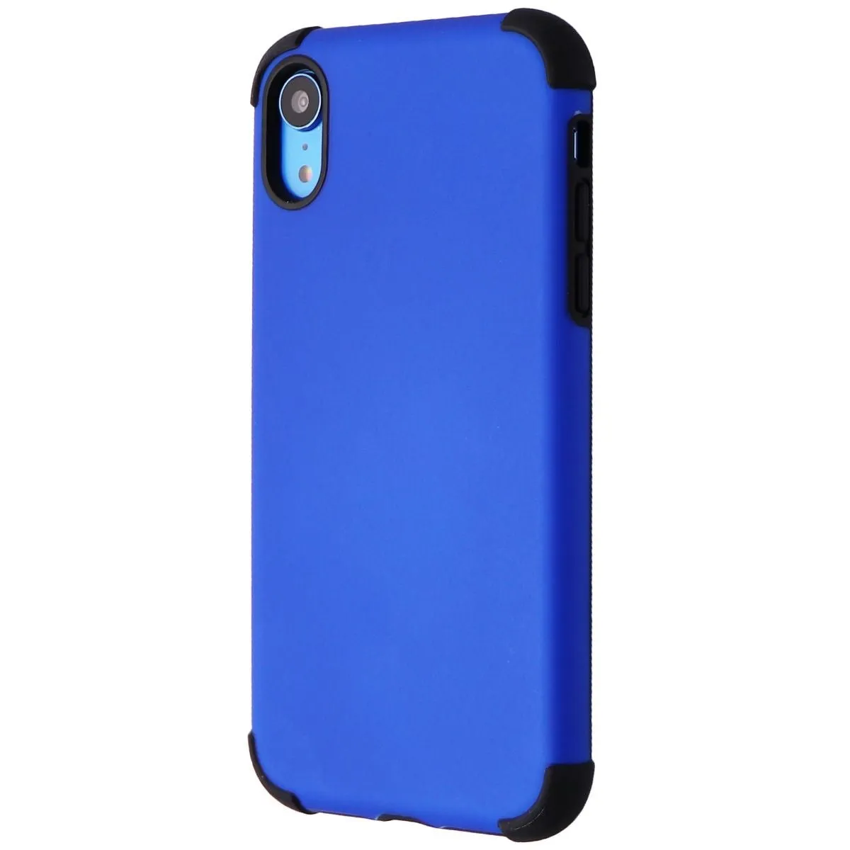 Verizon Rubberized Slim Case for Apple iPhone XR - Blue and Black