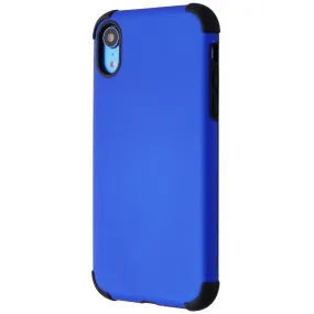 Verizon Rubberized Slim Case for Apple iPhone XR - Blue and Black