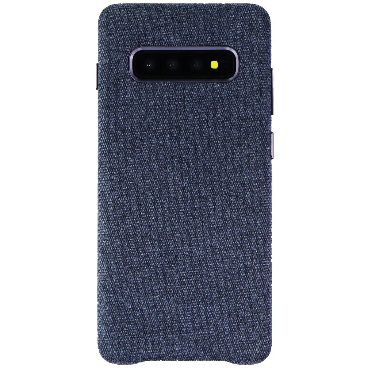 Verizon Slim Fabric Case for Samsung Galaxy S10 Smartphone - Blue