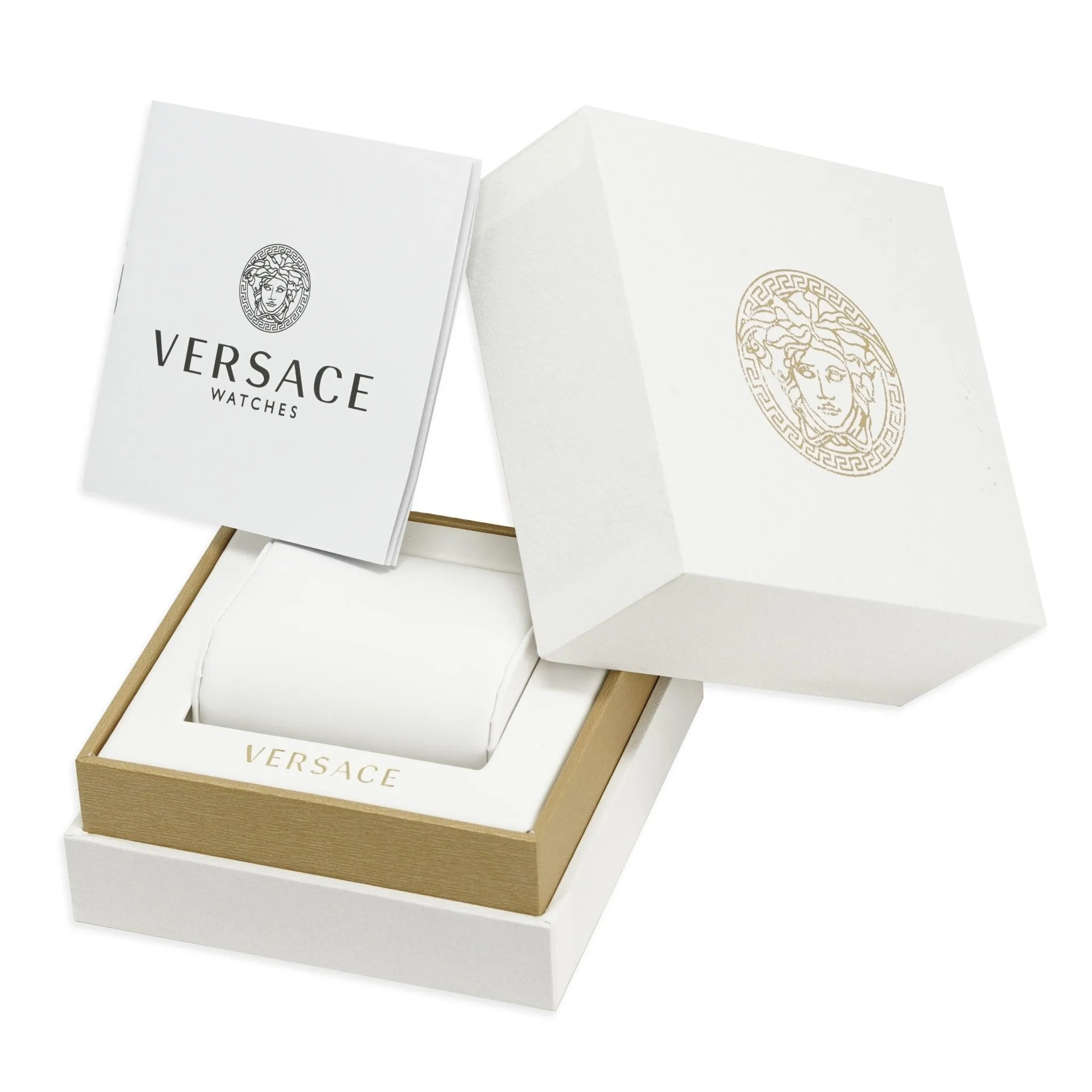 Versace Ladies Watch V-Circle 38mm Blue VE8101619