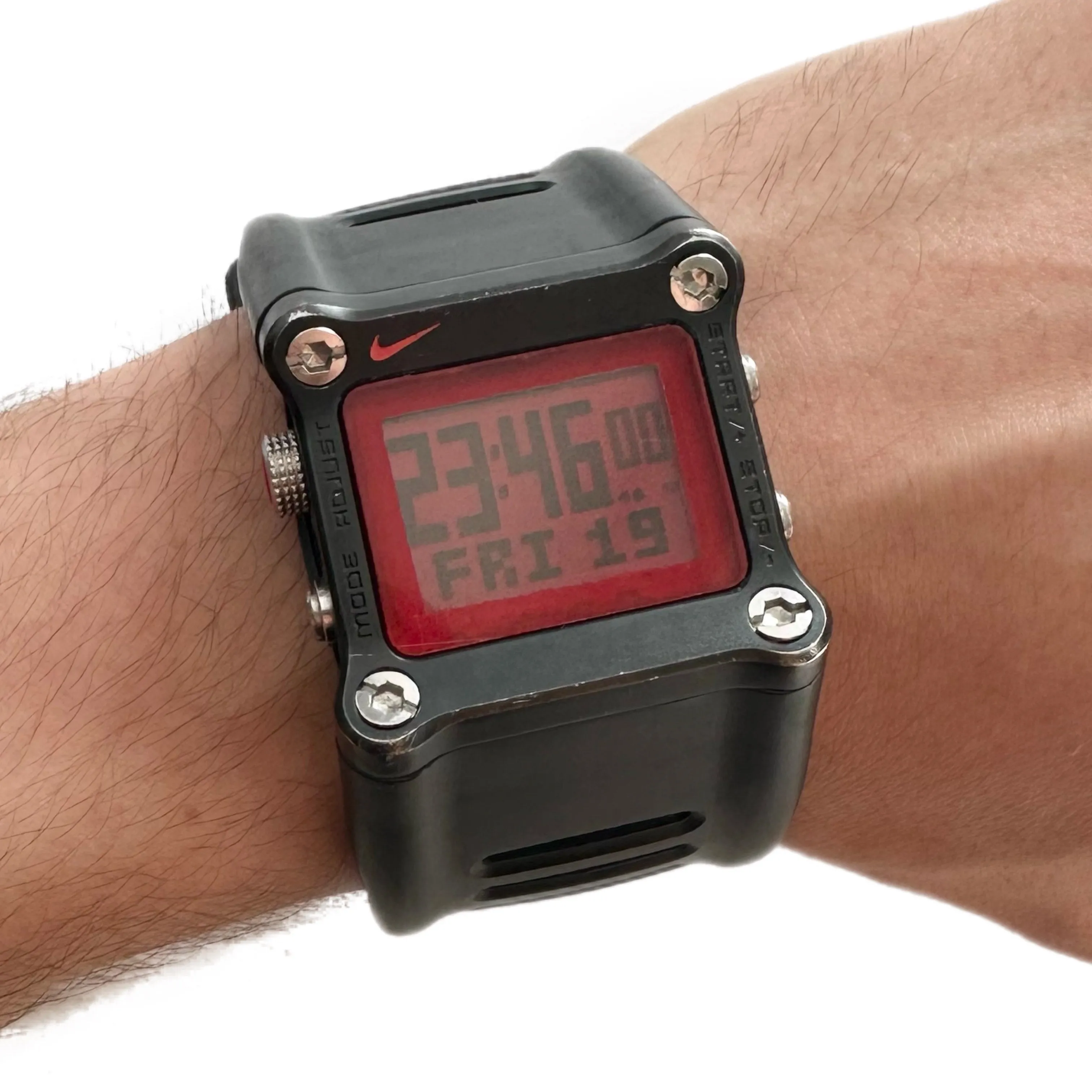 Vintage Nike Digital Metal Watch