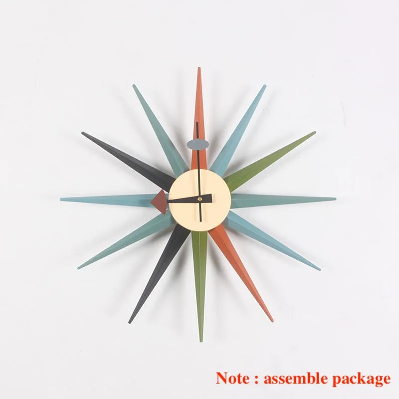 wall clock modern design zegar scienny horloge murale moderne digital home decoration accessories relogio parede wandklok wood