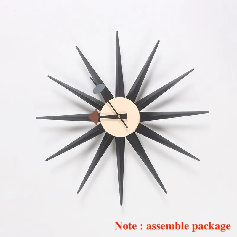 wall clock modern design zegar scienny horloge murale moderne digital home decoration accessories relogio parede wandklok wood