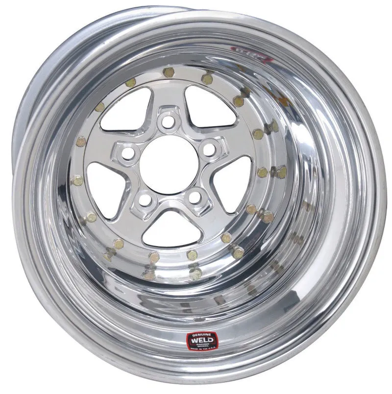 Weld Racing Alumastar 2.0 Wheel 15 x 12" 3.000" Backspace 5 x 4.75" Bolt Pattern - Aluminum