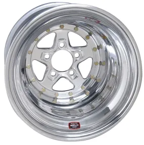 Weld Racing Alumastar 2.0 Wheel 15 x 12" 3.000" Backspace 5 x 4.75" Bolt Pattern - Aluminum