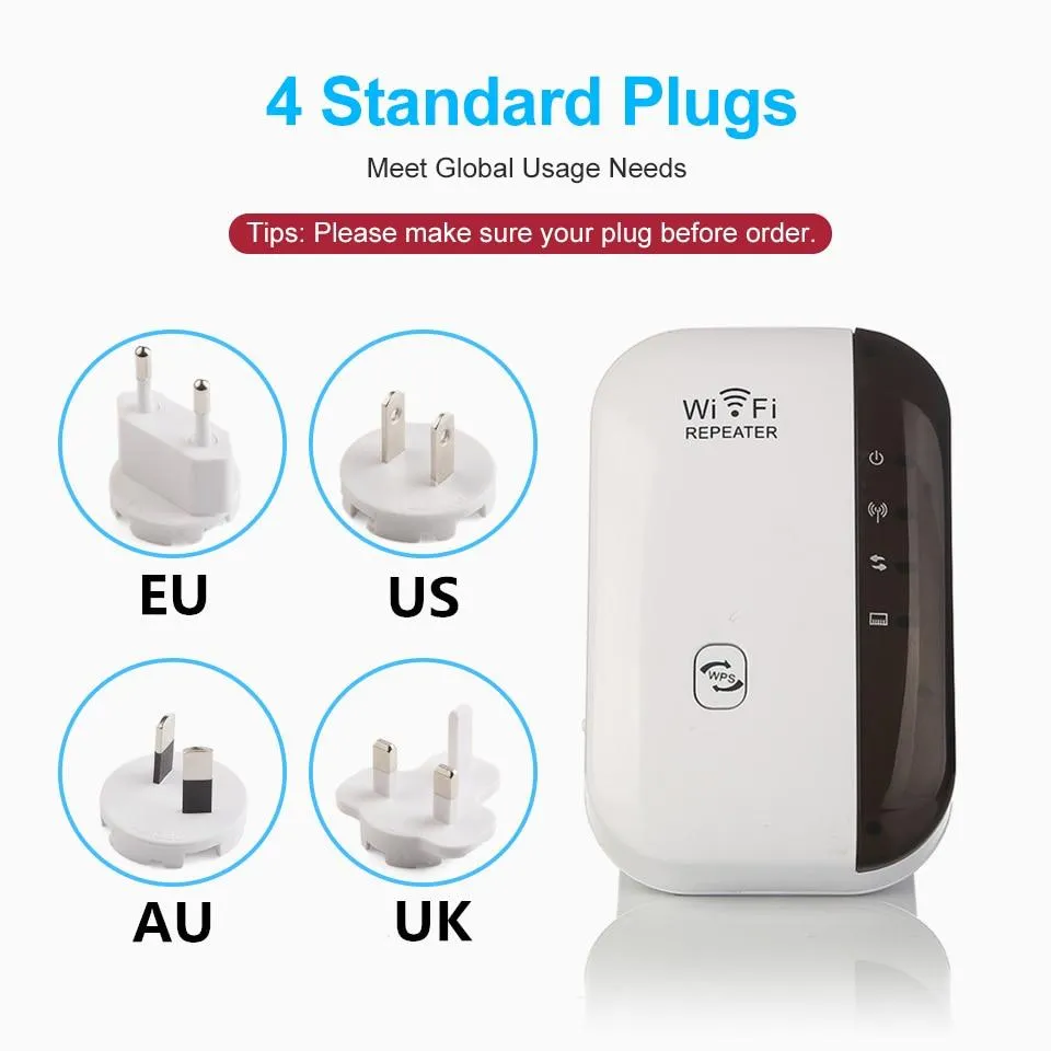 Wifi Repeater Signal Range Extender Wireless