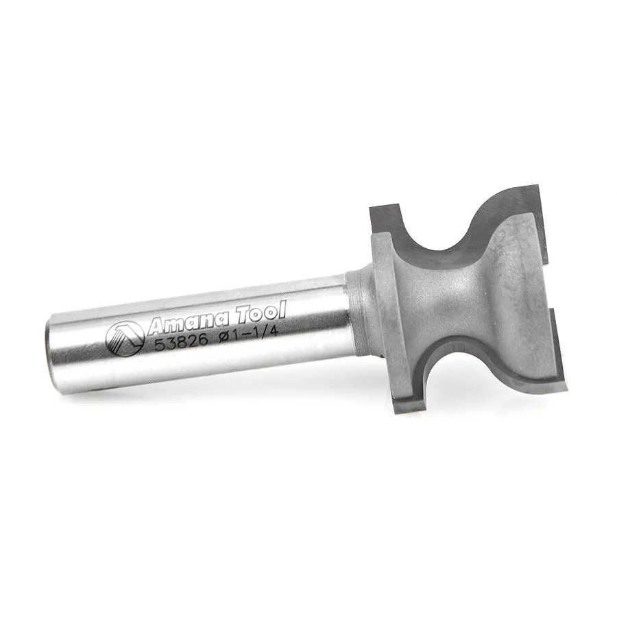 Window Sill Edge Router Bit | 7⁄32 Radius x 1 1⁄4 Dia x 1" x 1⁄2 Shank | 53826 | 738685538265