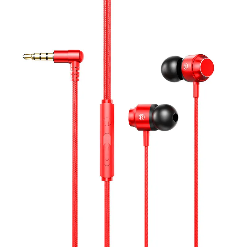 Wired earphones subwoofer running earphones 3.5mm jack for phone Tablets and other devices wired earbuds