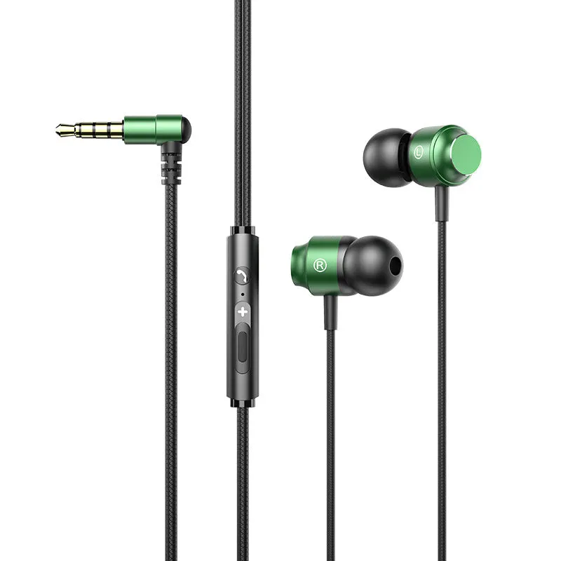 Wired earphones subwoofer running earphones 3.5mm jack for phone Tablets and other devices wired earbuds