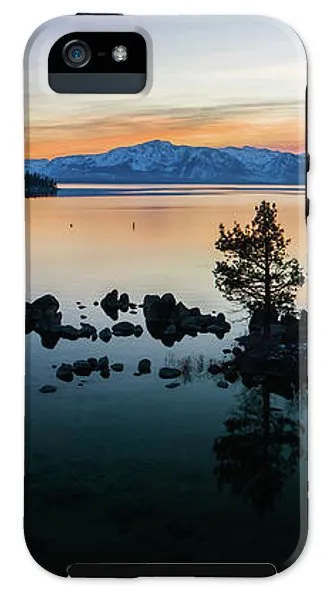 Zephyr Cove Tree Island By Brad Scott - Phone Case