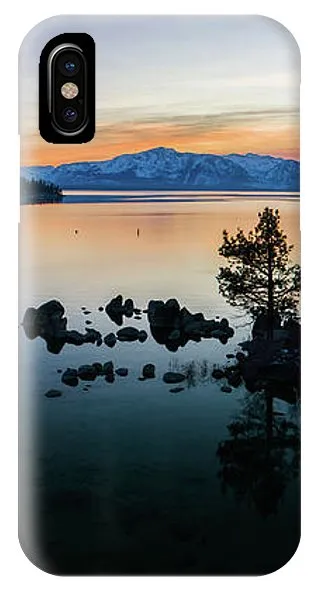 Zephyr Cove Tree Island By Brad Scott - Phone Case