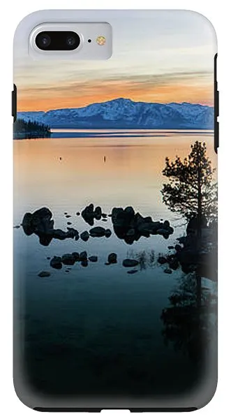 Zephyr Cove Tree Island By Brad Scott - Phone Case