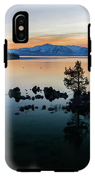 Zephyr Cove Tree Island By Brad Scott - Phone Case