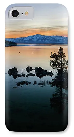 Zephyr Cove Tree Island By Brad Scott - Phone Case